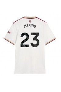 Arsenal Mikel Merino #23 Jalkapallovaatteet Kolmaspaita 2025-26 Lyhythihainen